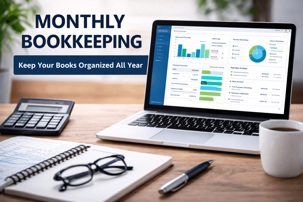 monthly bookkeeping